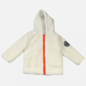 DKNY Faux Shearling Jacket (Baby Boys) Size 24m